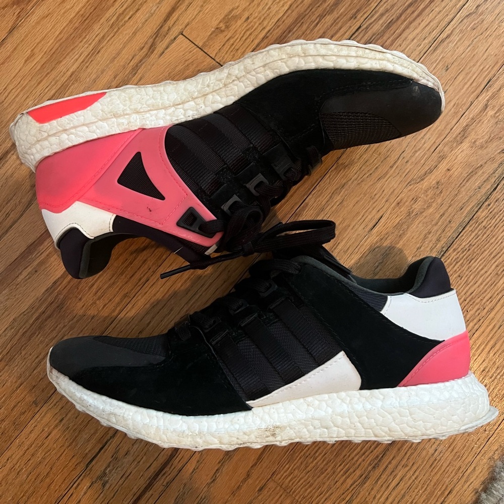 Men’s Adidas Ultraboost - Black + Pink